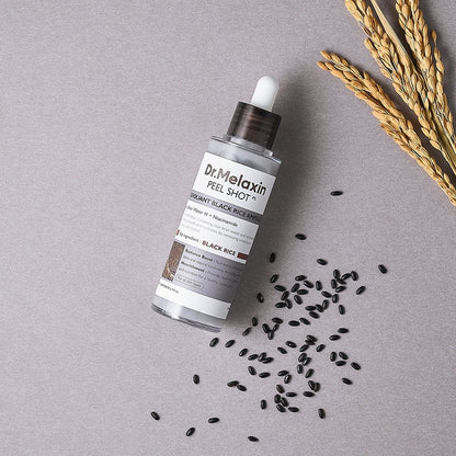 Dr.Melaxin Peel Shot Exfoliant Rice Ampoule Duo Set - Vitality Plus