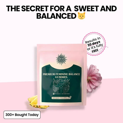 Feminine Balance Gummies – Hawaiian Pineapple - Feminine balance gummies