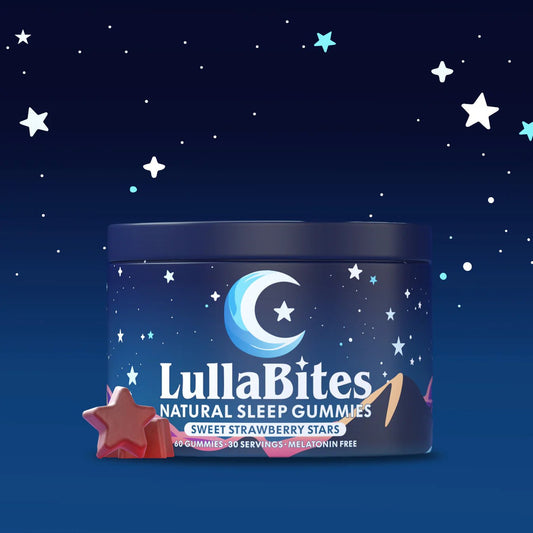 LullaBites Melatonin - Free Sleep Gummies - Vitality Plus